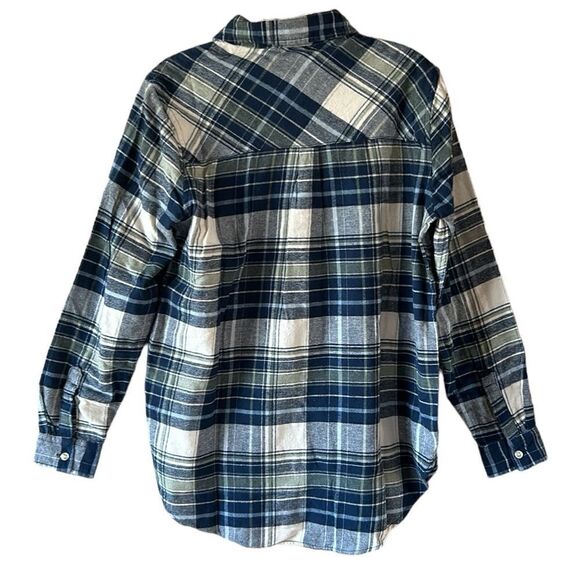 NEW Gap Relaxed Fit Flannel Shirt - Picture 5 of 5